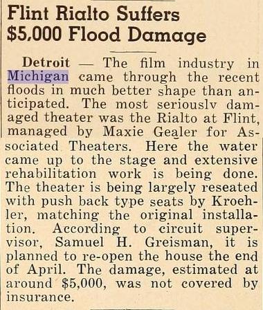 Savoy Theatre - April 47 Article From Jim Thompson (newer photo)